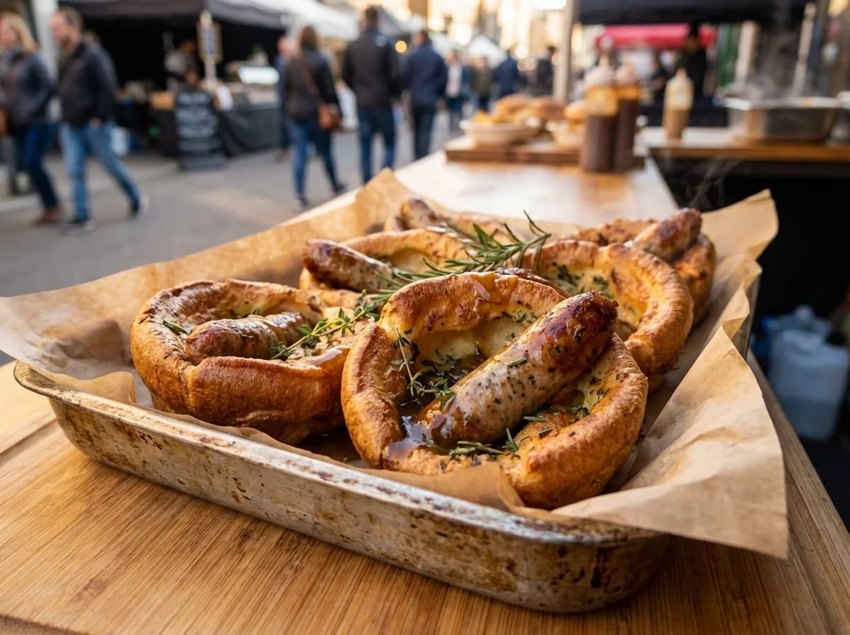 Savory Herbed Toad In The Hole Recipe