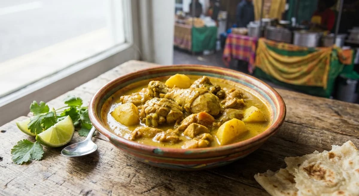 Slow-Cooker Creamy Coconut Jamaican Curry Chicken