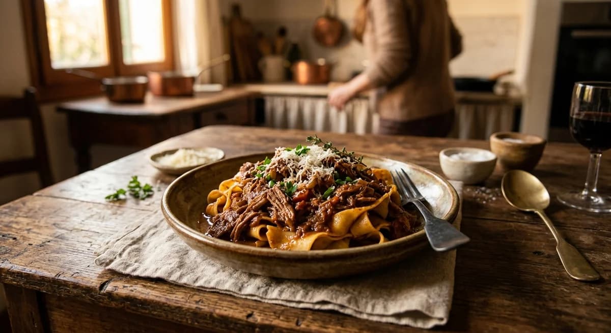 Slow-Simmered Venetian Duck Ragu Recipe