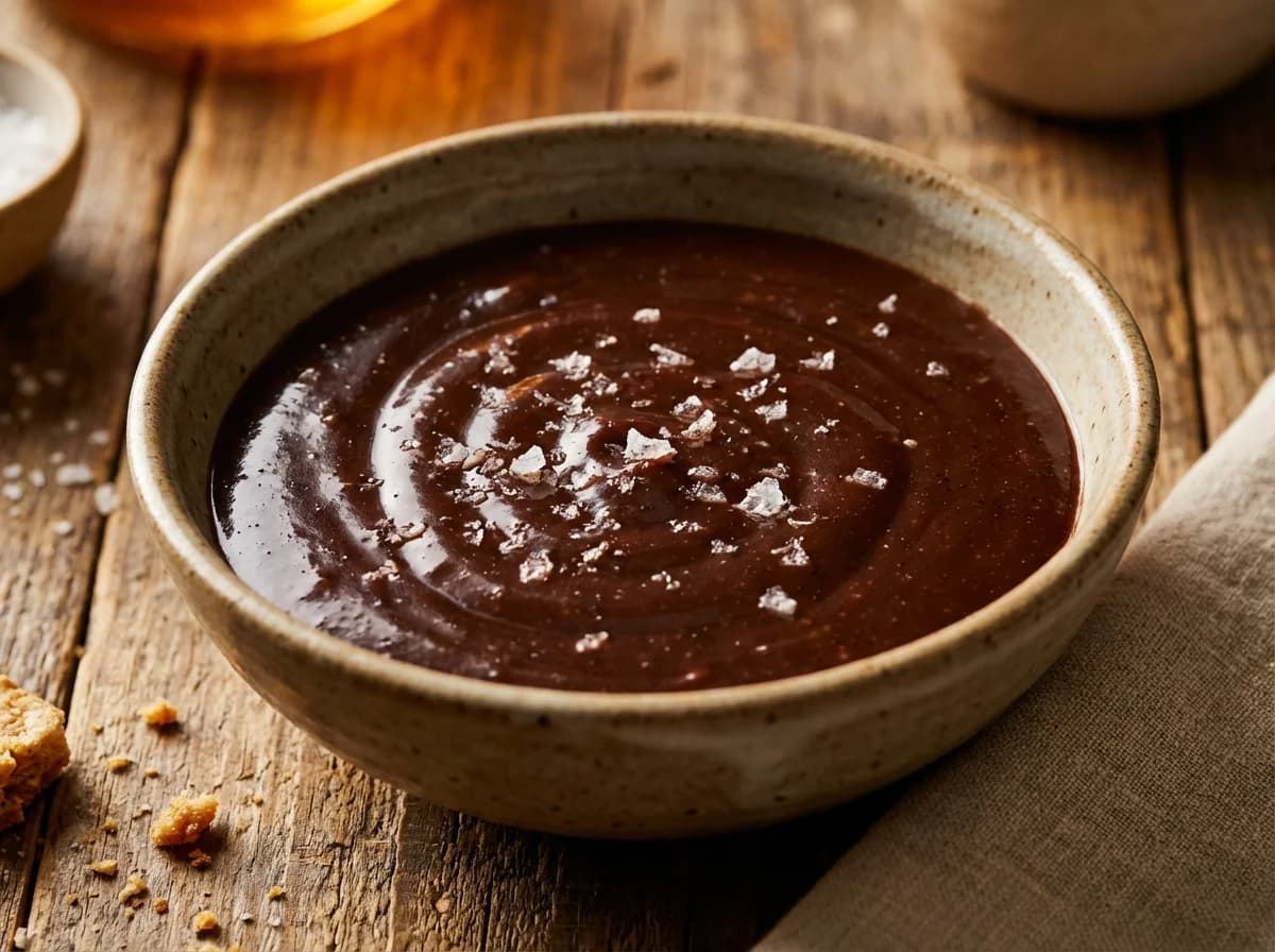 Smoked Sea Salt & Vanilla Bean Hot Fudge