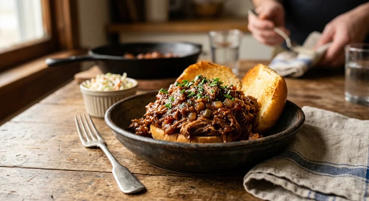 Smoky BBQ Pork Sloppy Joes Recipe