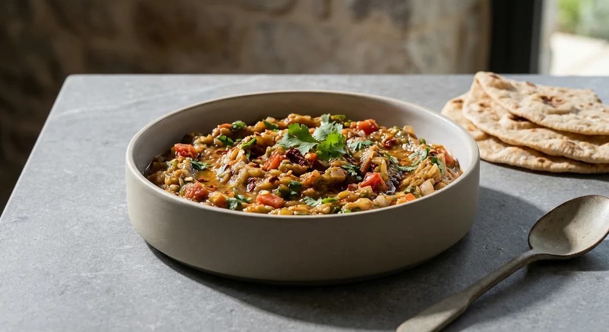 Smoky Chipotle Eggplant Bharta
