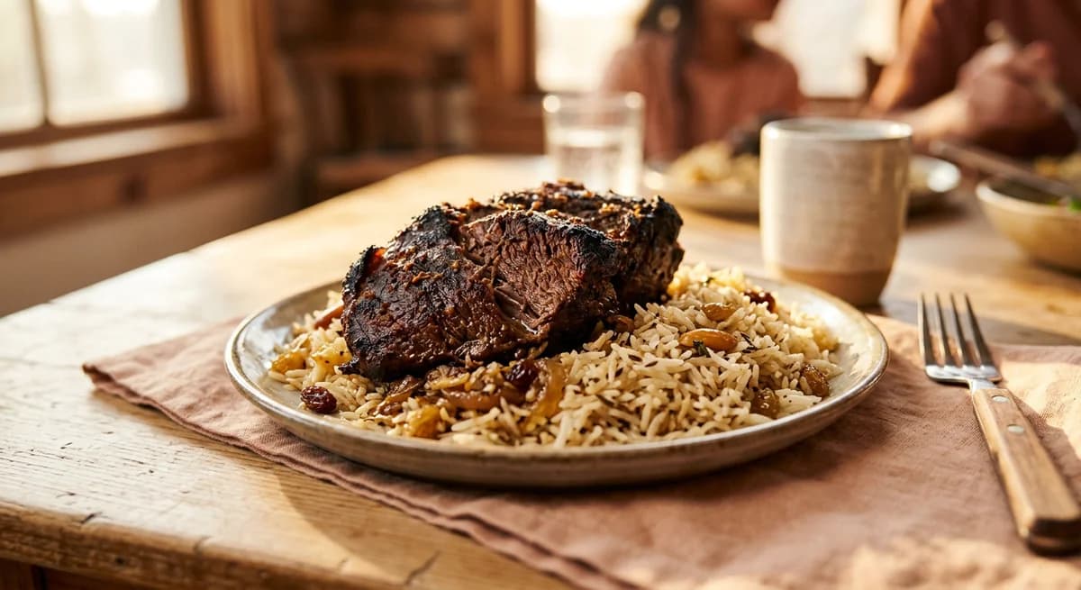 Smoky Slow-Roasted Beef Mandi Recipe