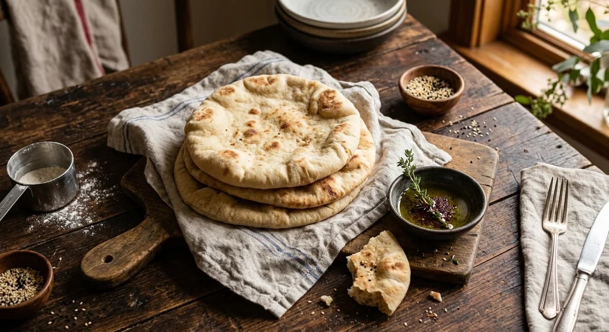 Soft Homestyle Syrian Bread Recipe