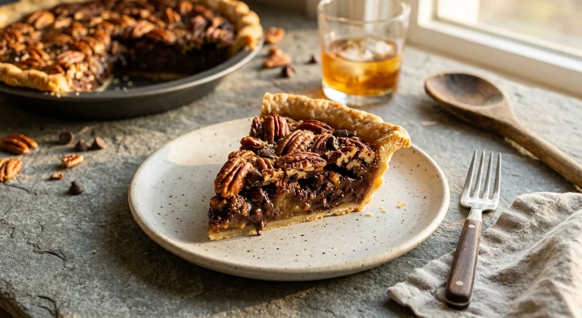 Southern Bourbon Chocolate Chip Pecan Pie Recipe