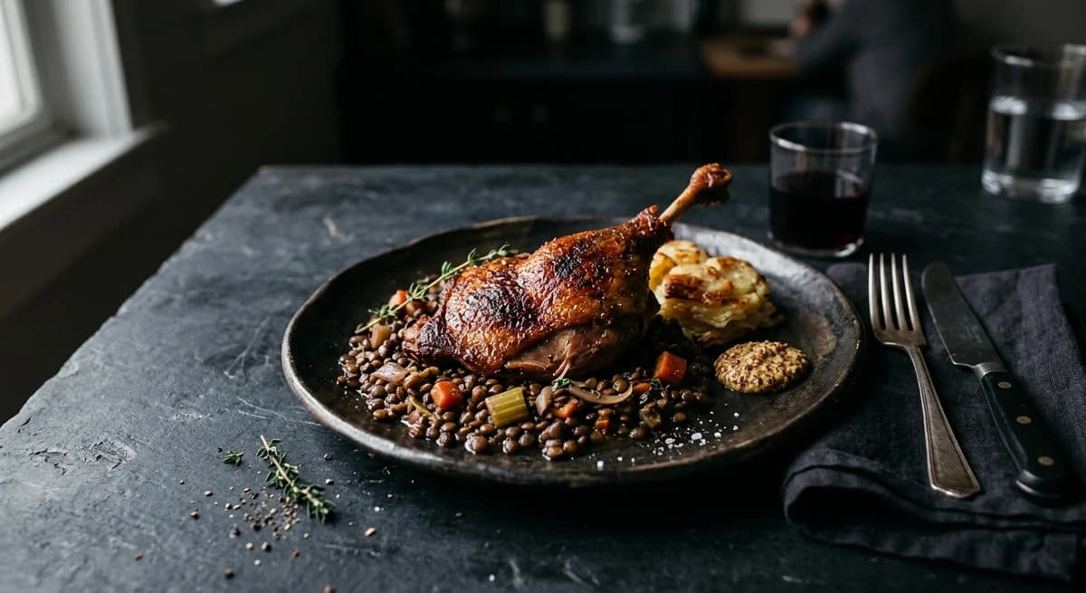Tender Homestyle Duck Confit Recipe