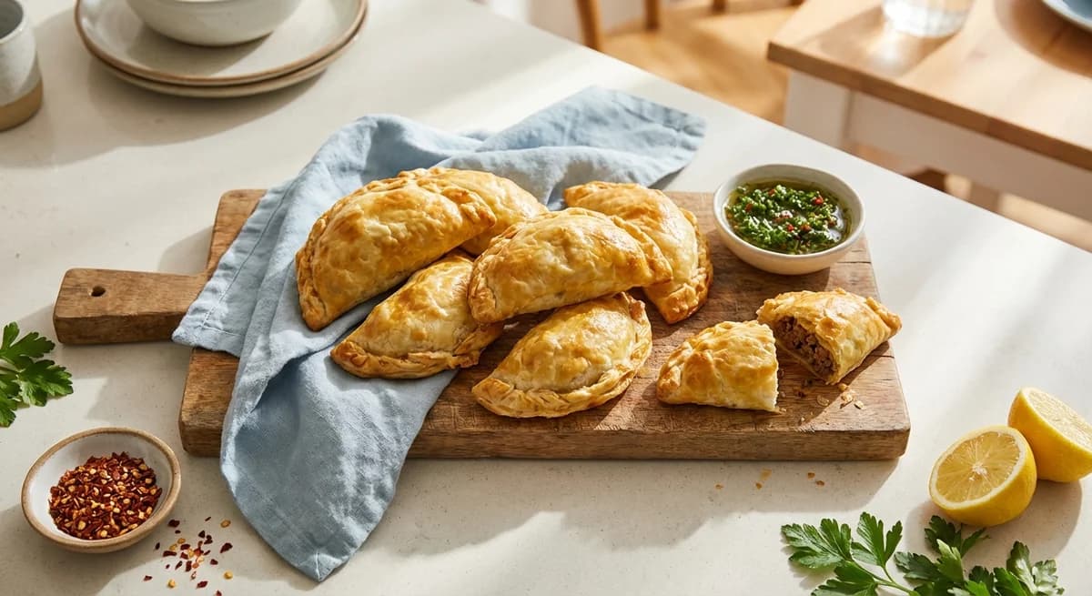 Argentinian-Style Baked Beef Empanadas