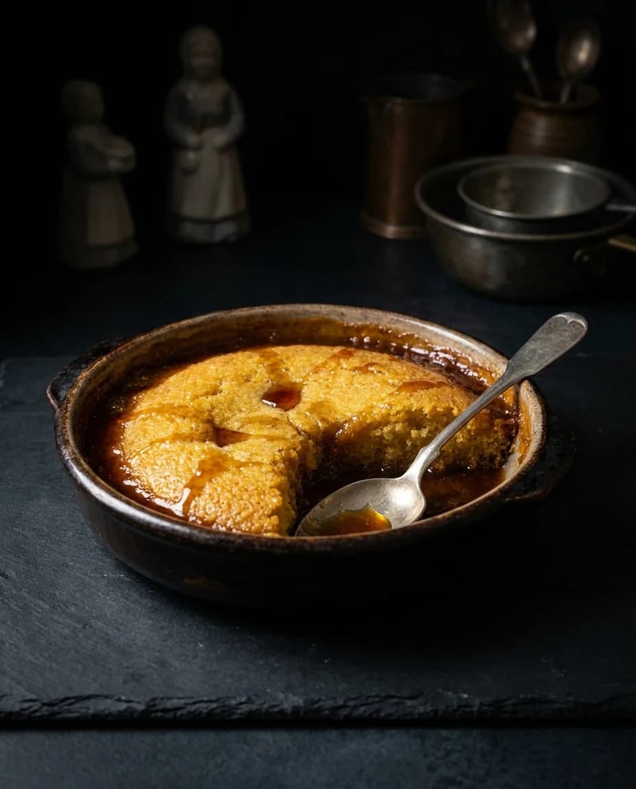 Buttery Maple Caramel Pouding Chomeur Recipe