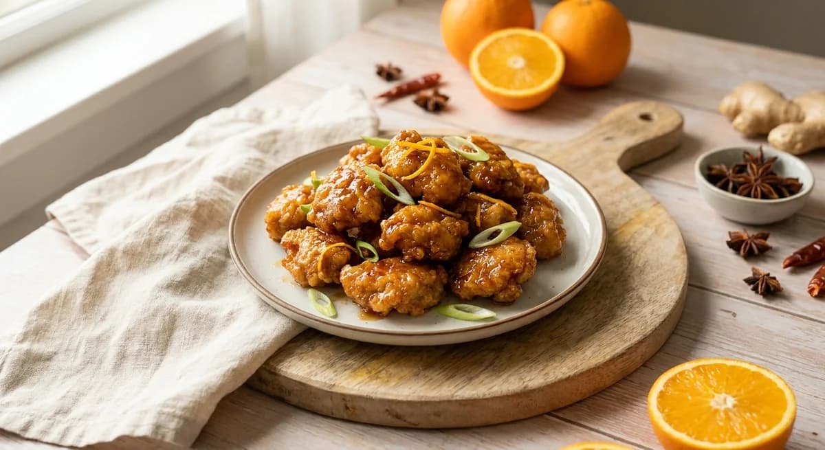 Crispy Air-Fryer Orange Chicken Recipe