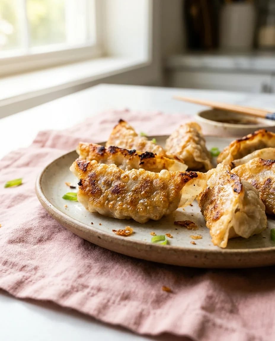 Crispy Pan-Fried Rice Paper Dumplings Recipe