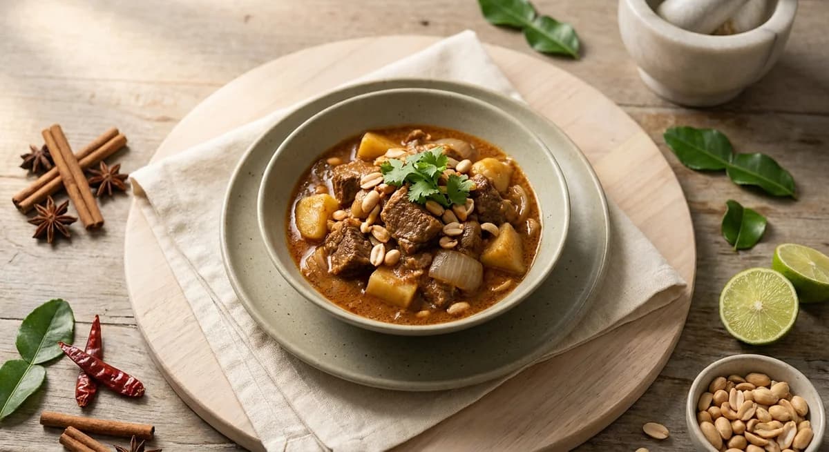 Easy 30-Minute Massaman Beef Curry Recipe