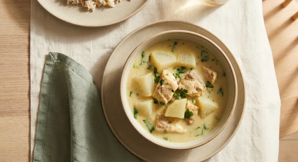 Light and Healthy Bangladeshi Fish Curry with Daikon Recipe