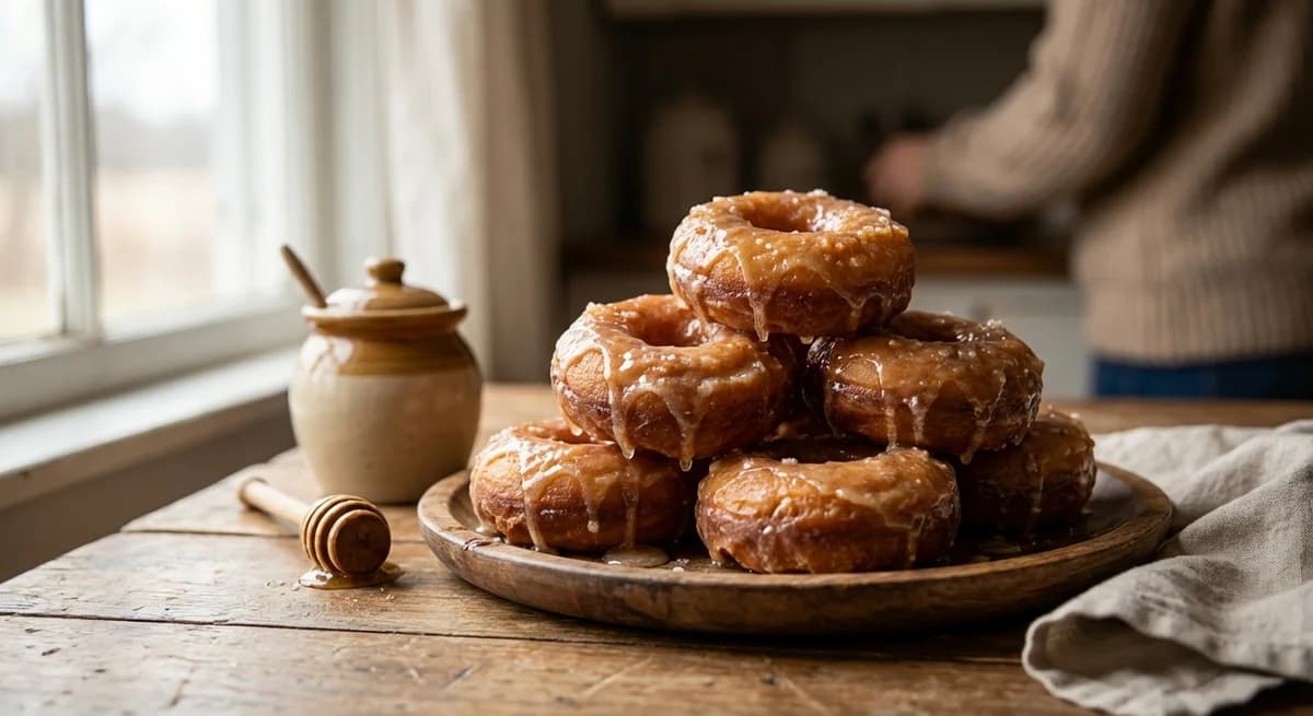Melt-in-Your-Mouth Honey Glazed Donuts