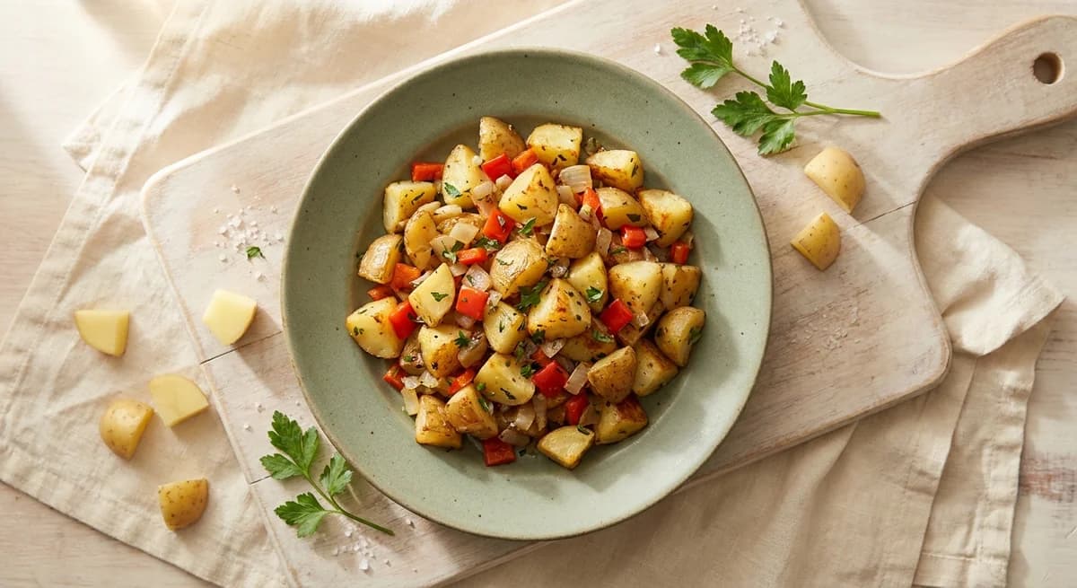 Quick Skillet Breakfast Potatoes Recipe