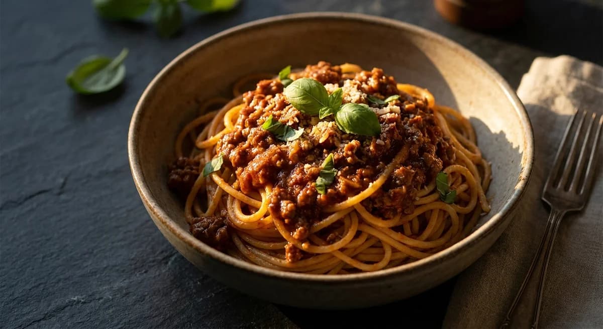 Rich Slow-Simmered Spaghetti Bolognese Recipe