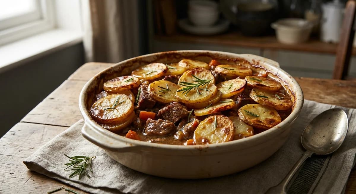 Tender Rosemary Lamb Lancashire Hotpot Recipe