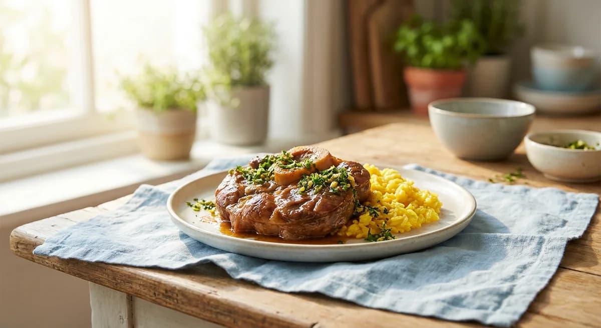 Tender Slow-Braised Osso Buco alla Milanese Recipe