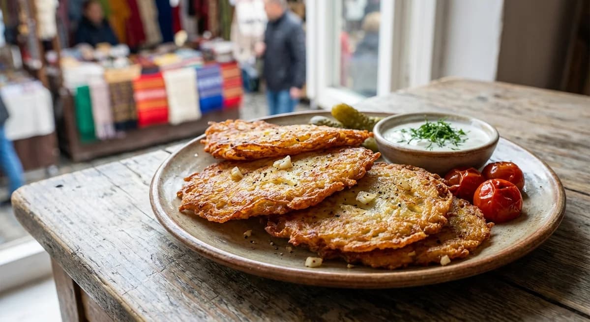 Ultimate Crispy Garlic Zemiakové Placky
