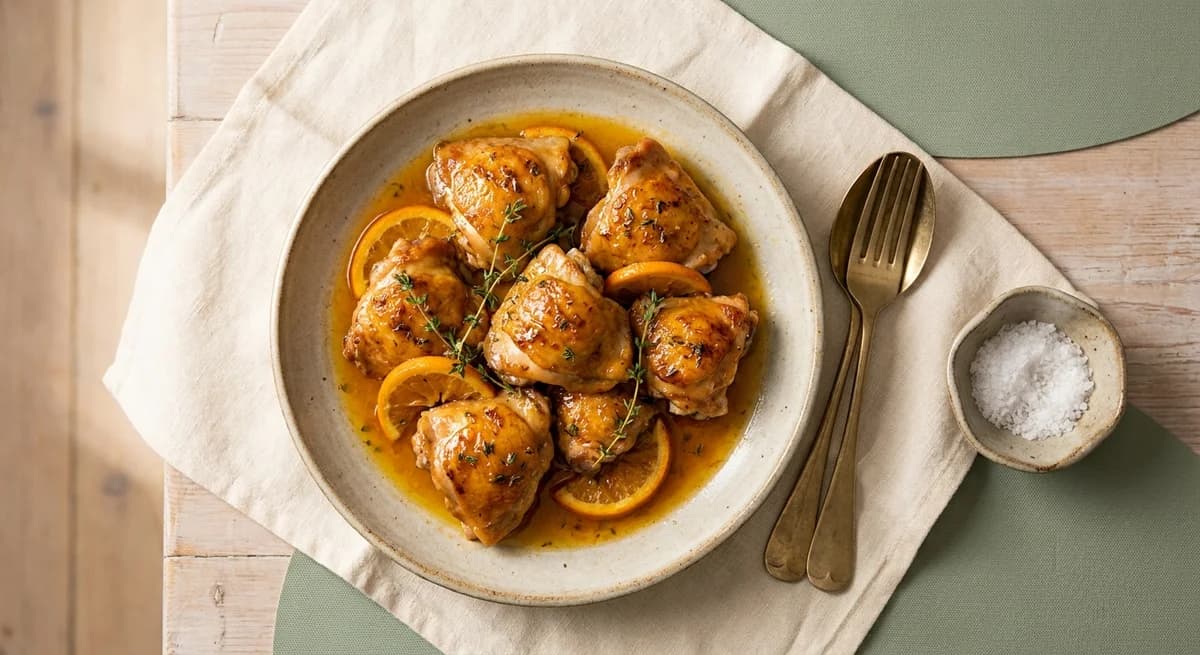 Zesty Chicken in Orange Sauce Recipe (Pollo a la Naranja)